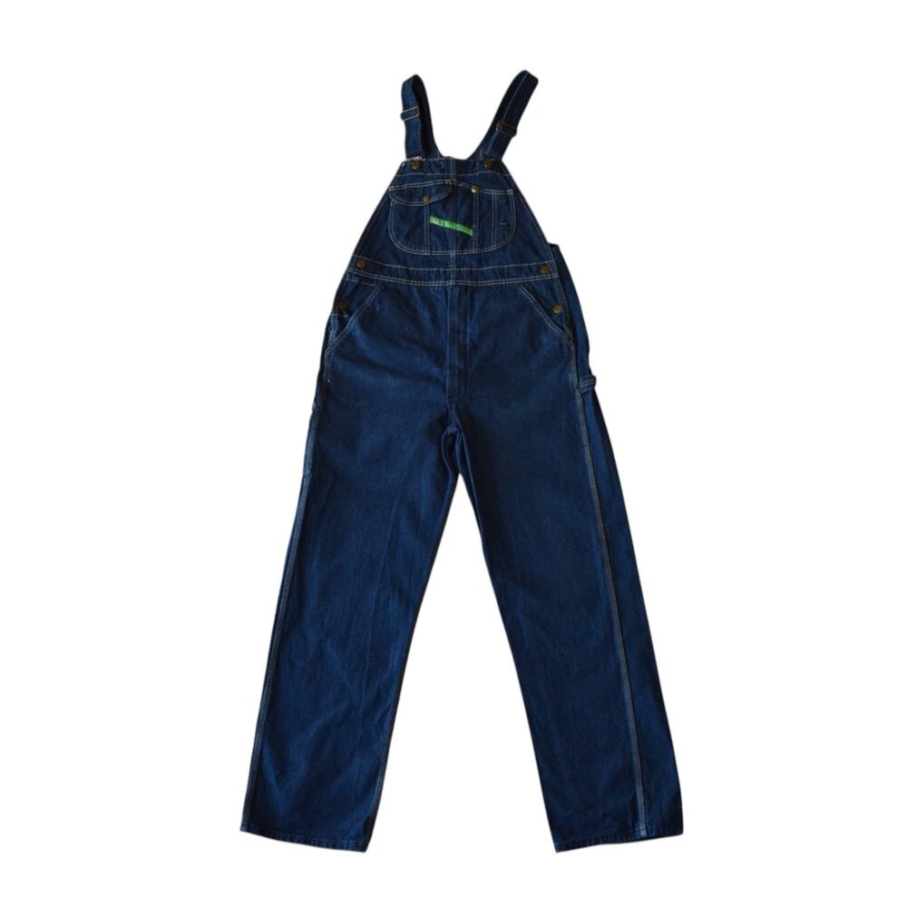 Vintage Denim Carpenter Overalls Size 36x34 USA Workwear